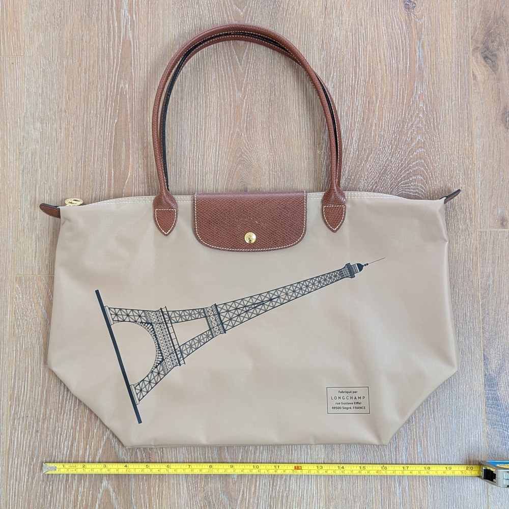 Longchamp Eiffel Tower Le Pliage Tote